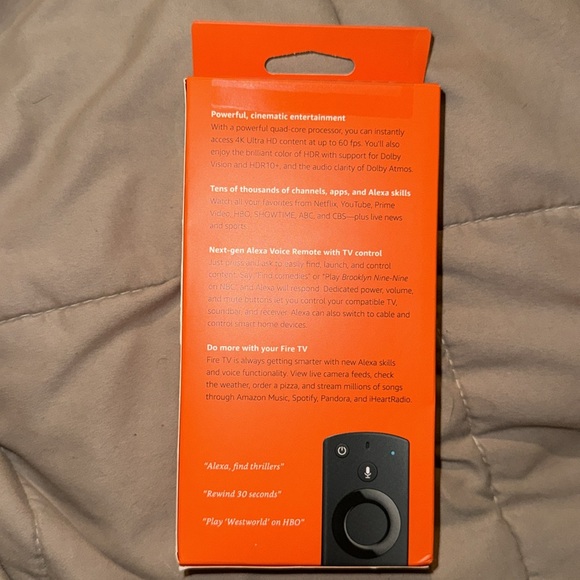 Amazon Fire TV Stick 4K - new in the box! - Picture 2 of 2